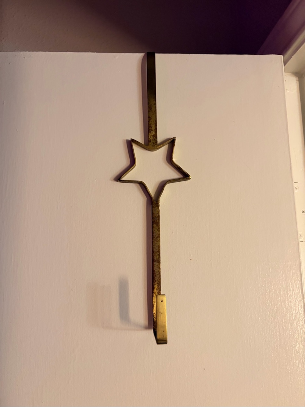 ⭐✨ Vintage Gold Star Door Hanger ✨⭐